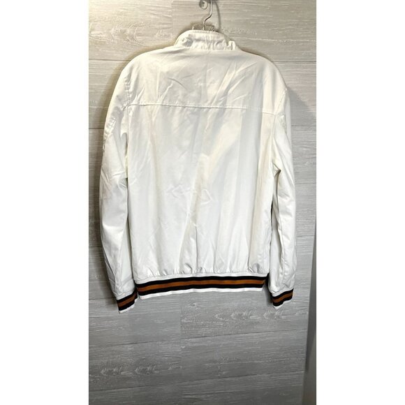 Varsity Bomber‎ Jacket Casual Jacket Zip Up Lightweight Sport - Picture 6 of 8